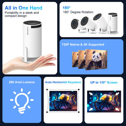 Projector Android 4K 